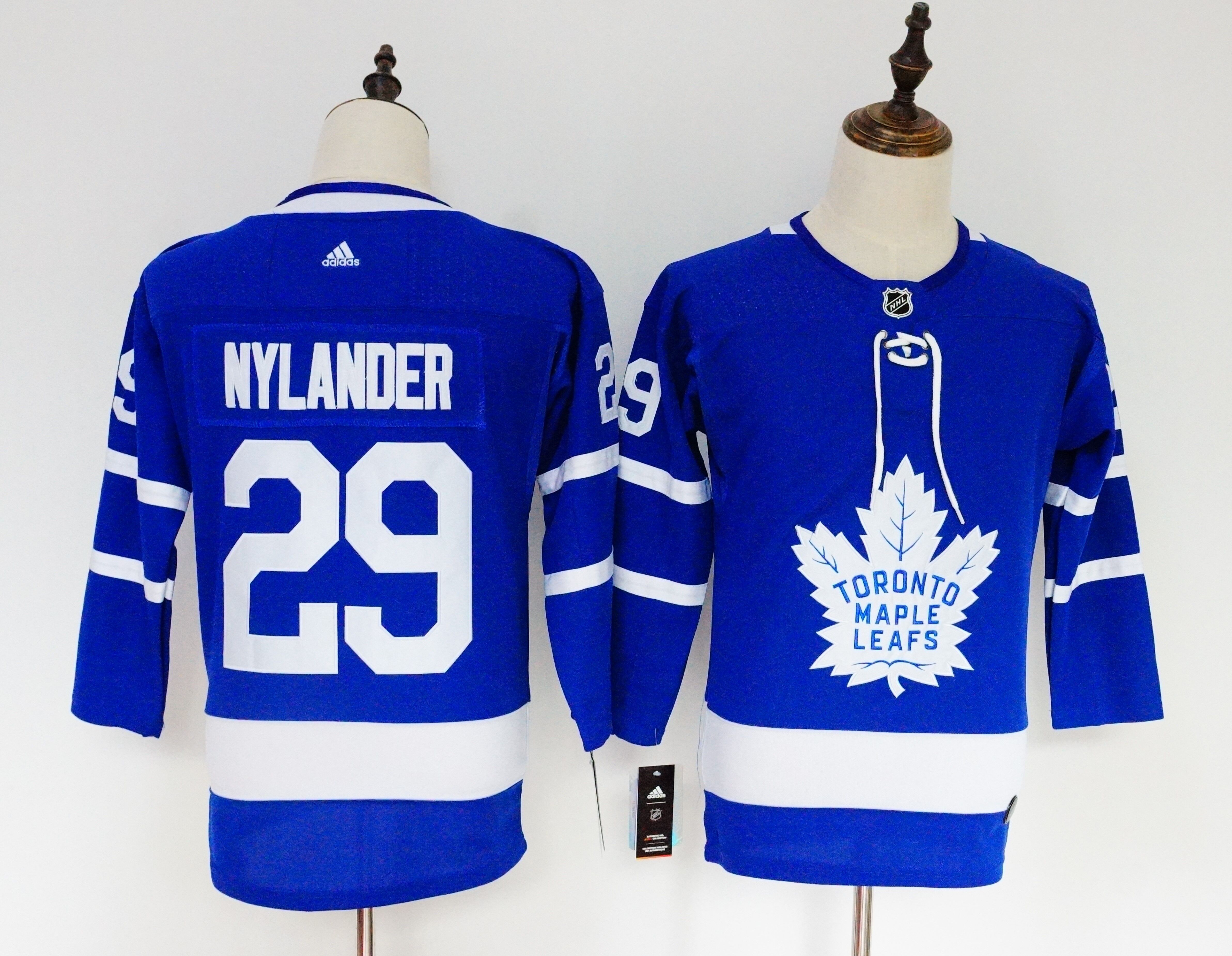 Women Toronto Maple Leafs #29 Nylander Blue Hockey Stitched Adidas NHL Jerseys->women nhl jersey->Women Jersey